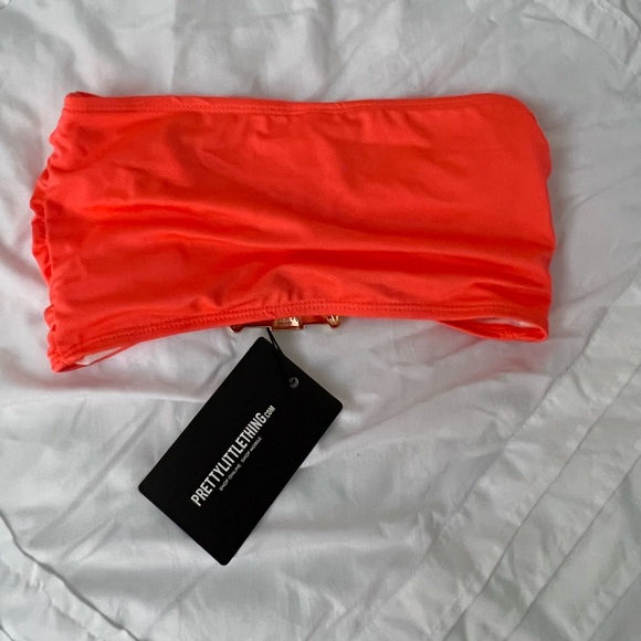 NEW - Bright orange bikini top - Picture 2 of 3